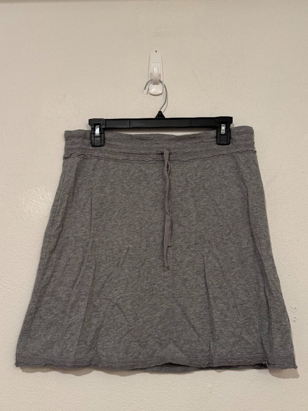 Merona Grey Sweat Skirt with Drawstring Waist – Size S
